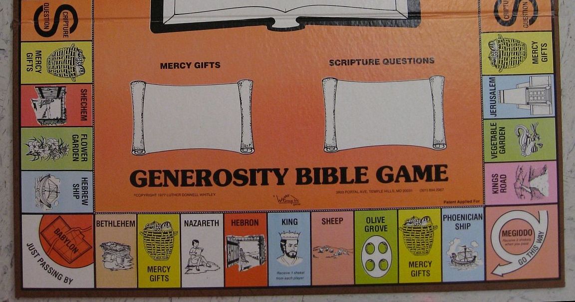 Generosity Bible Game | Board Game | BoardGameGeek