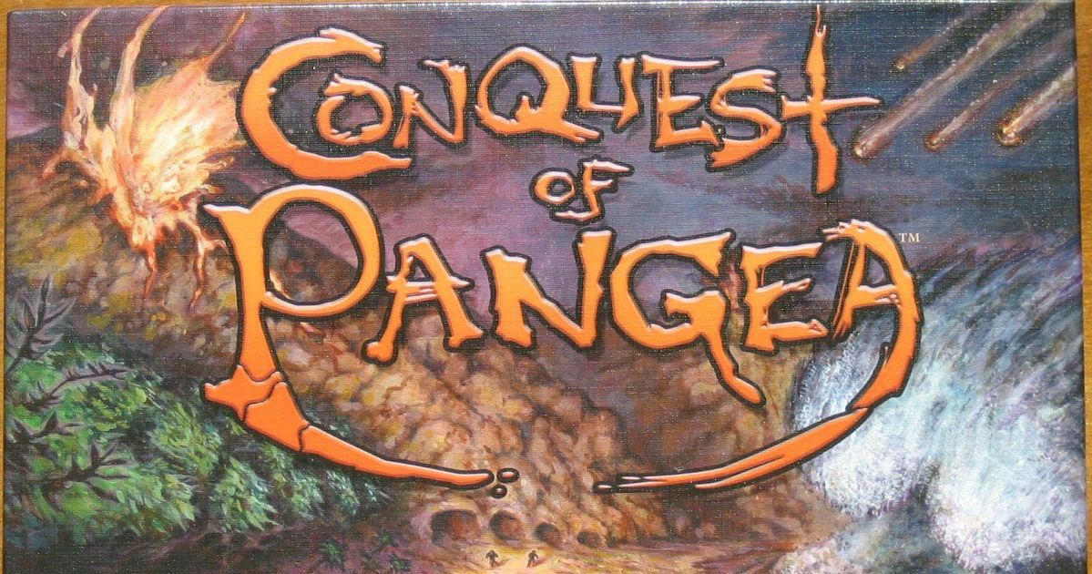 Conquest Of Pangea Board Game By Immortal Eyes Strategy Complete Very Nice