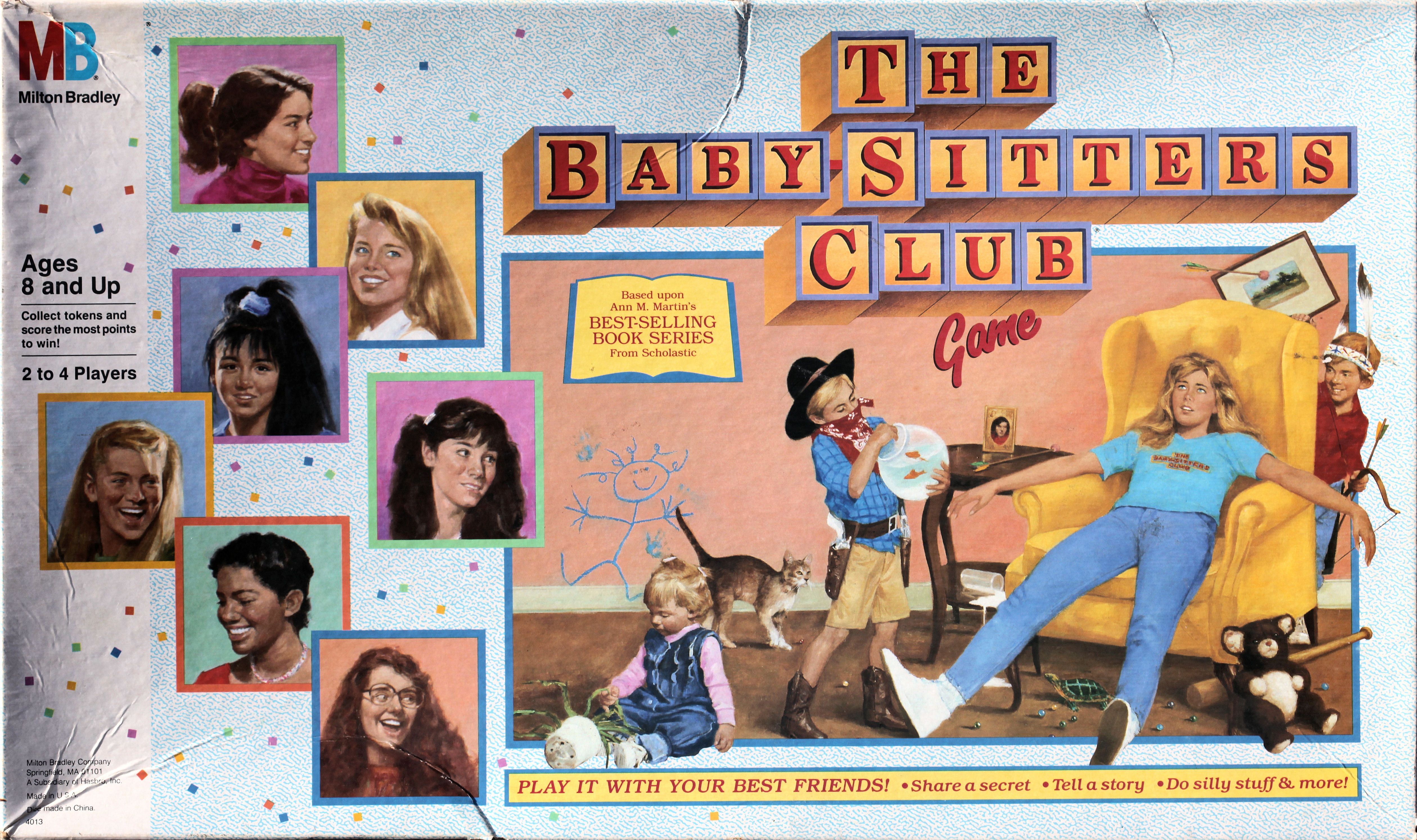 The Babysitters Club Game box art