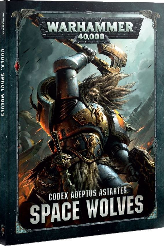 Coperta Warhammer 40,000 (Eighth Edition): Codex – Space Wolves