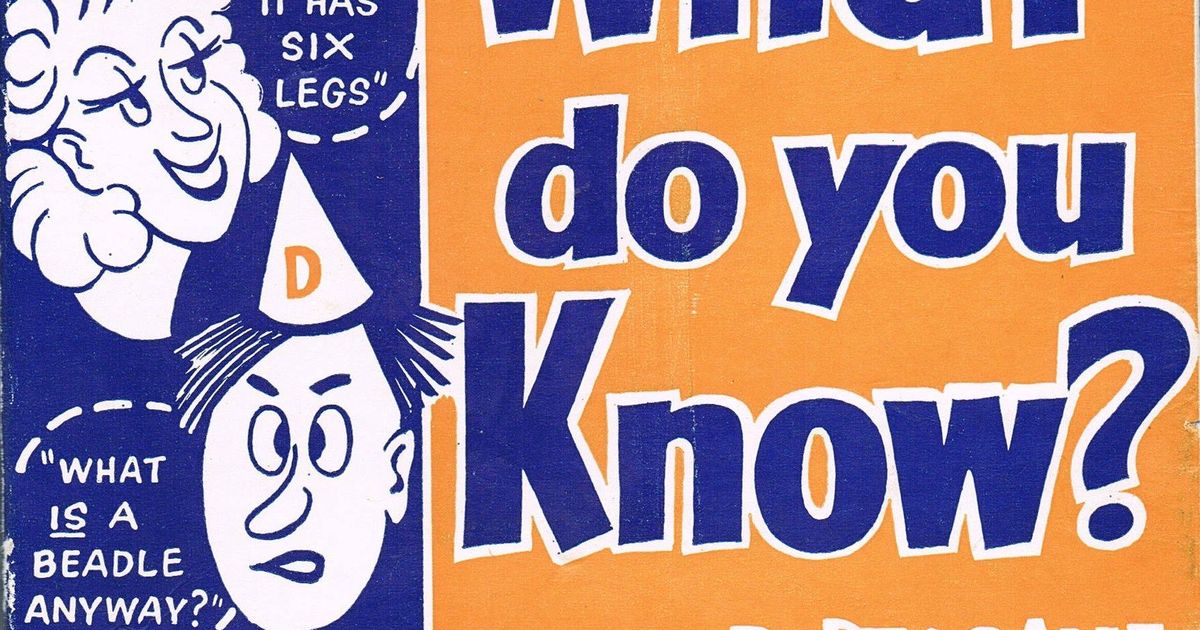 What Do You Know? Board Game BoardGameGeek