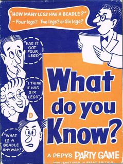 What Do You Know?