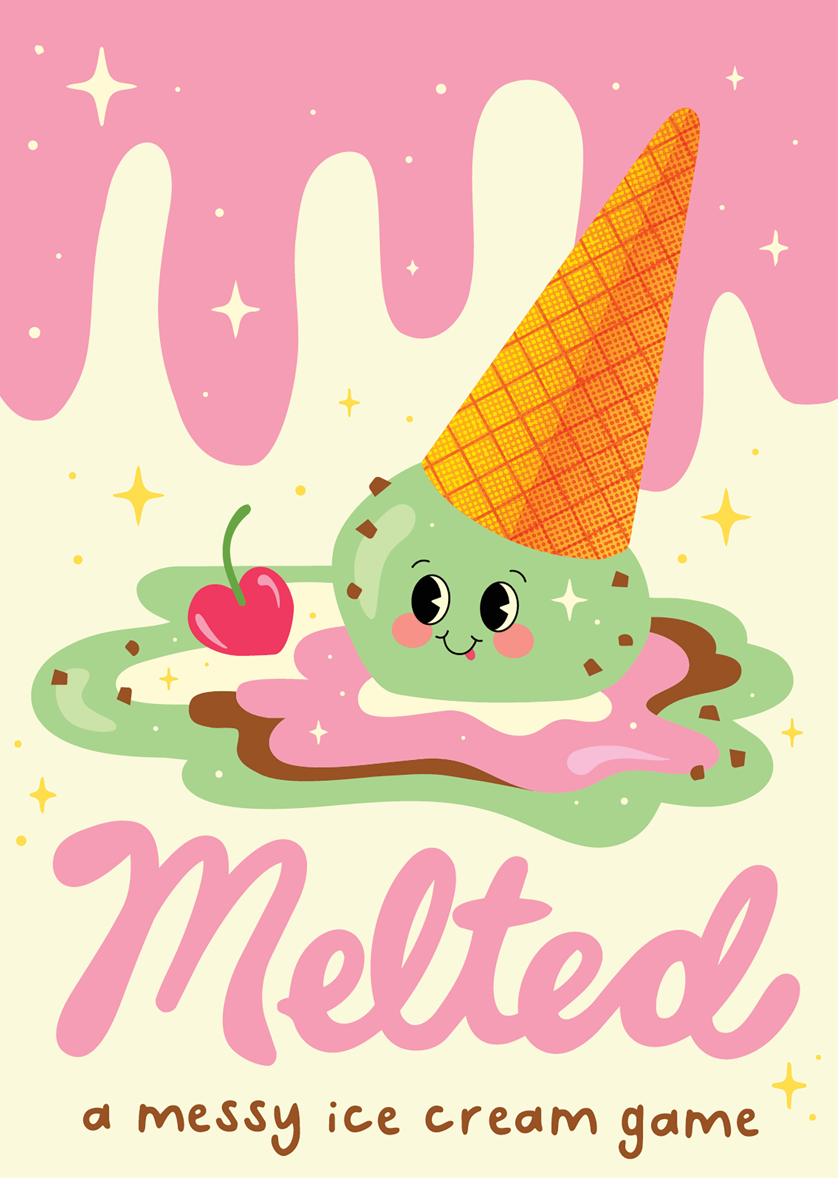 Cover art for Melted: A Messy Ice Cream Game