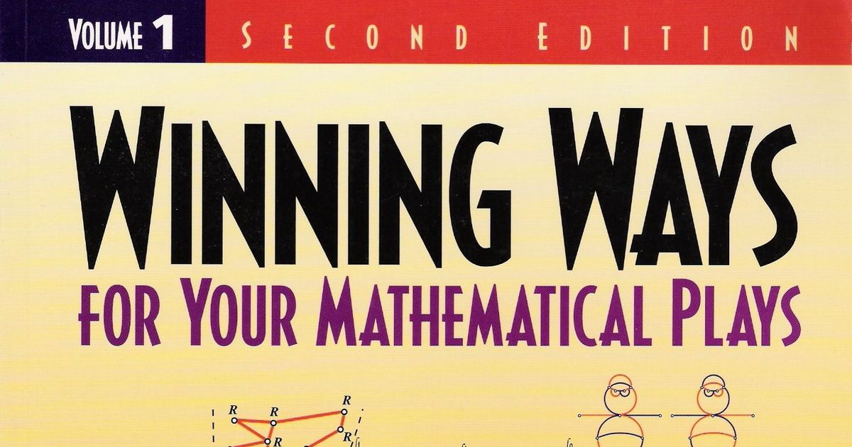 Winning ways for your mathematical plays board game boardgamegeek