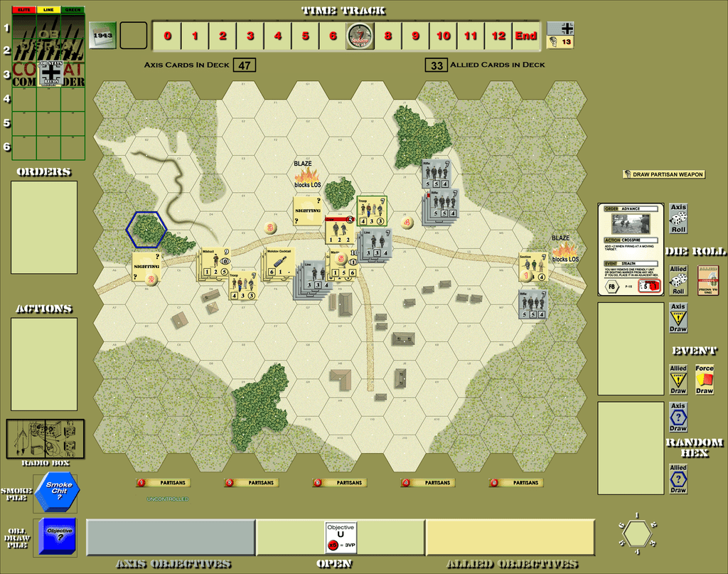 Combat Commander Ladder Results | Combat Commander Vassal Tournament Guild