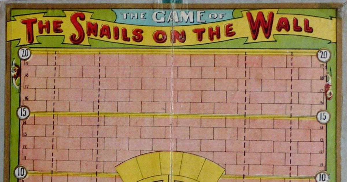 The Snails On The Wall Board Game BoardGameGeek