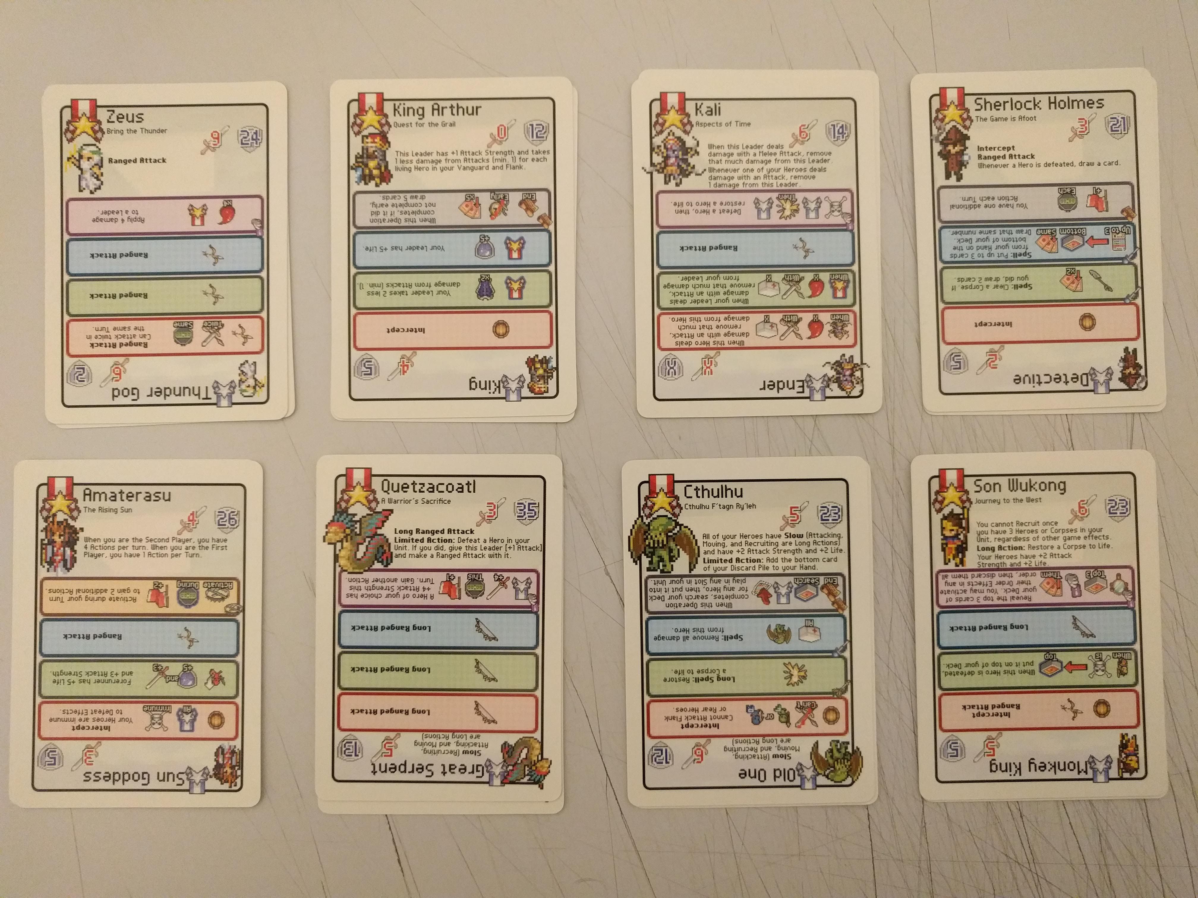 Pixel Tactics: Mythology Heroes Promo Set cover