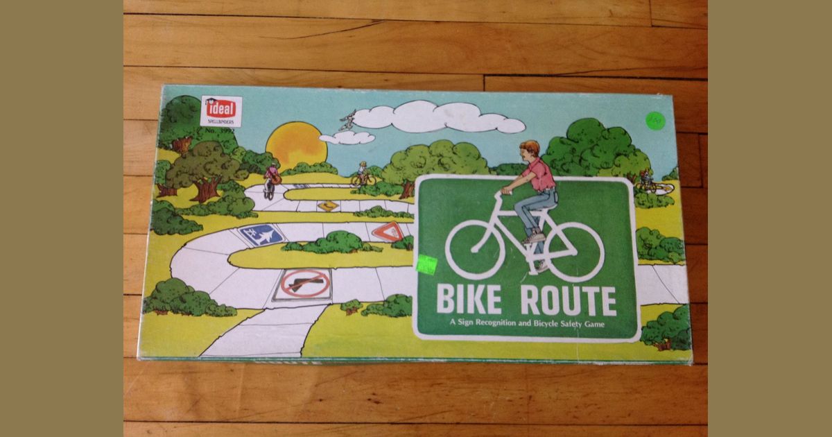 Bike Route Board Game BoardGameGeek