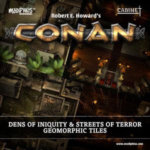 Conan: Dens of Iniquity & Streets of Terror Geomorphic Tiles