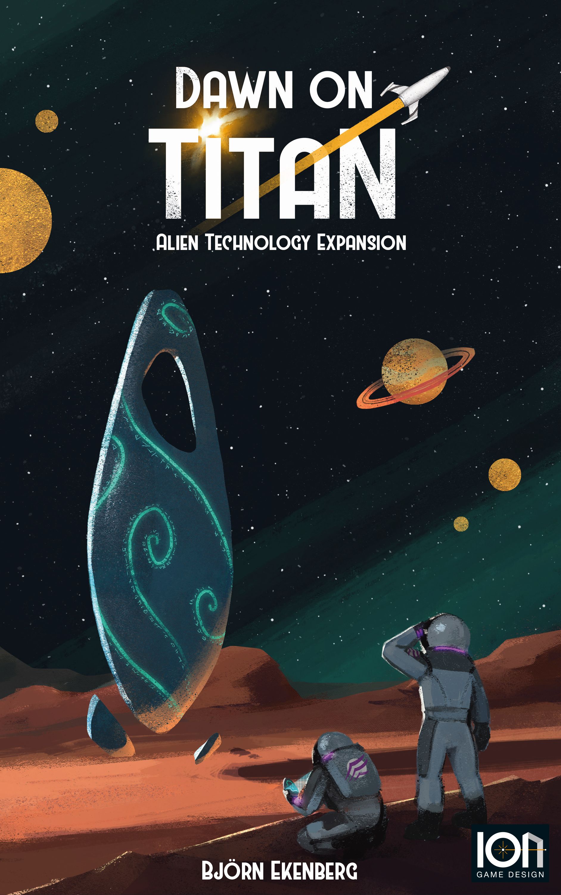 Coperta Dawn on Titan: Alien Technology (English Edition)