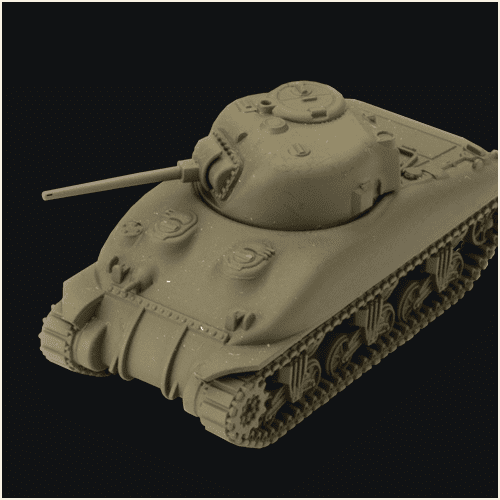 World of Tanks Miniatures Game: American – M4A1 Sherman