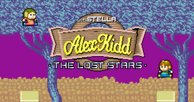 Alex Kidd: The Lost Stars Sur Sega Master System, Version Originale Complète, 1988
