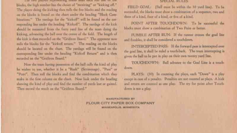 The Big Ten Football Game