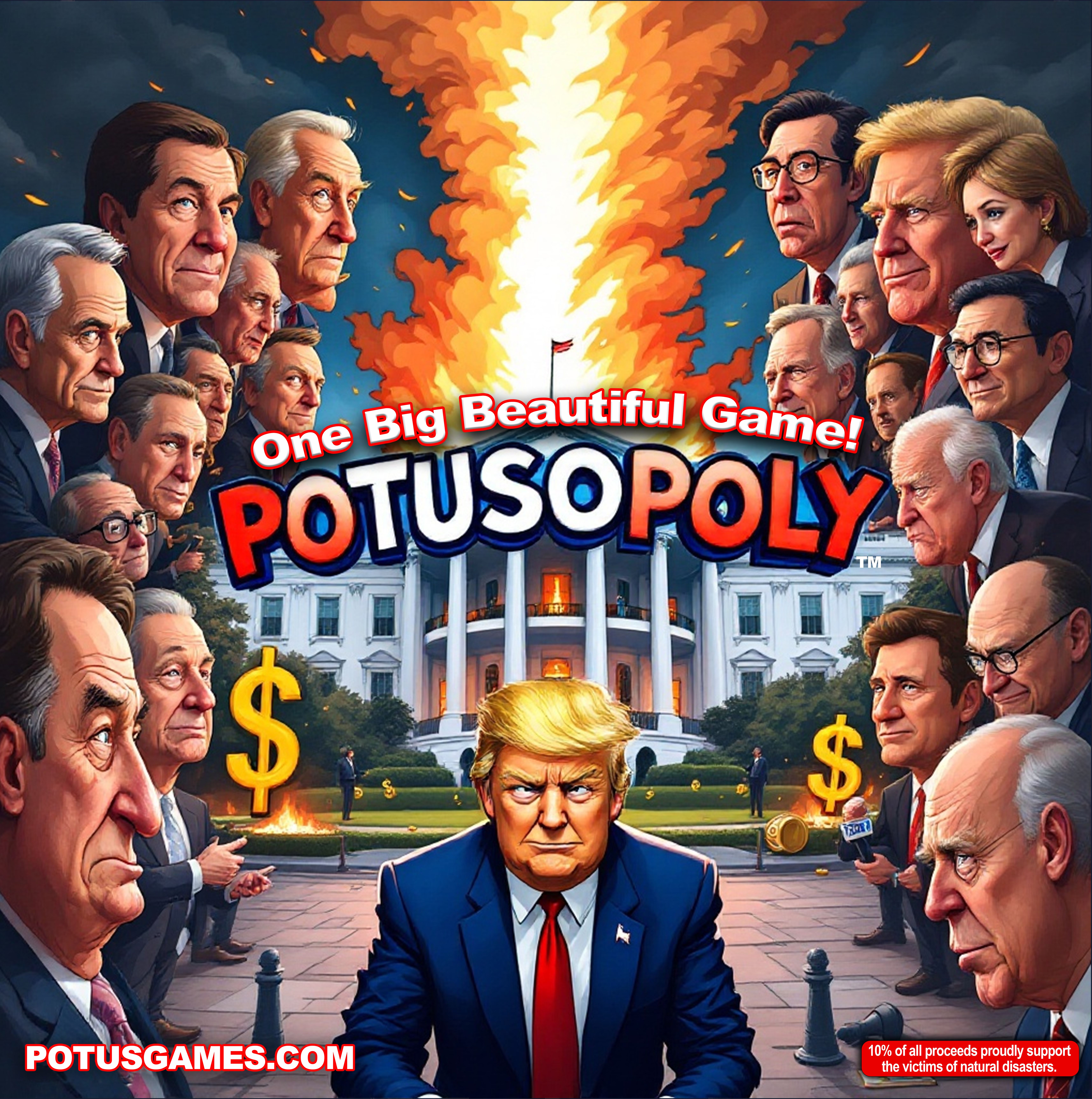Cover art for POTUSOPOLY