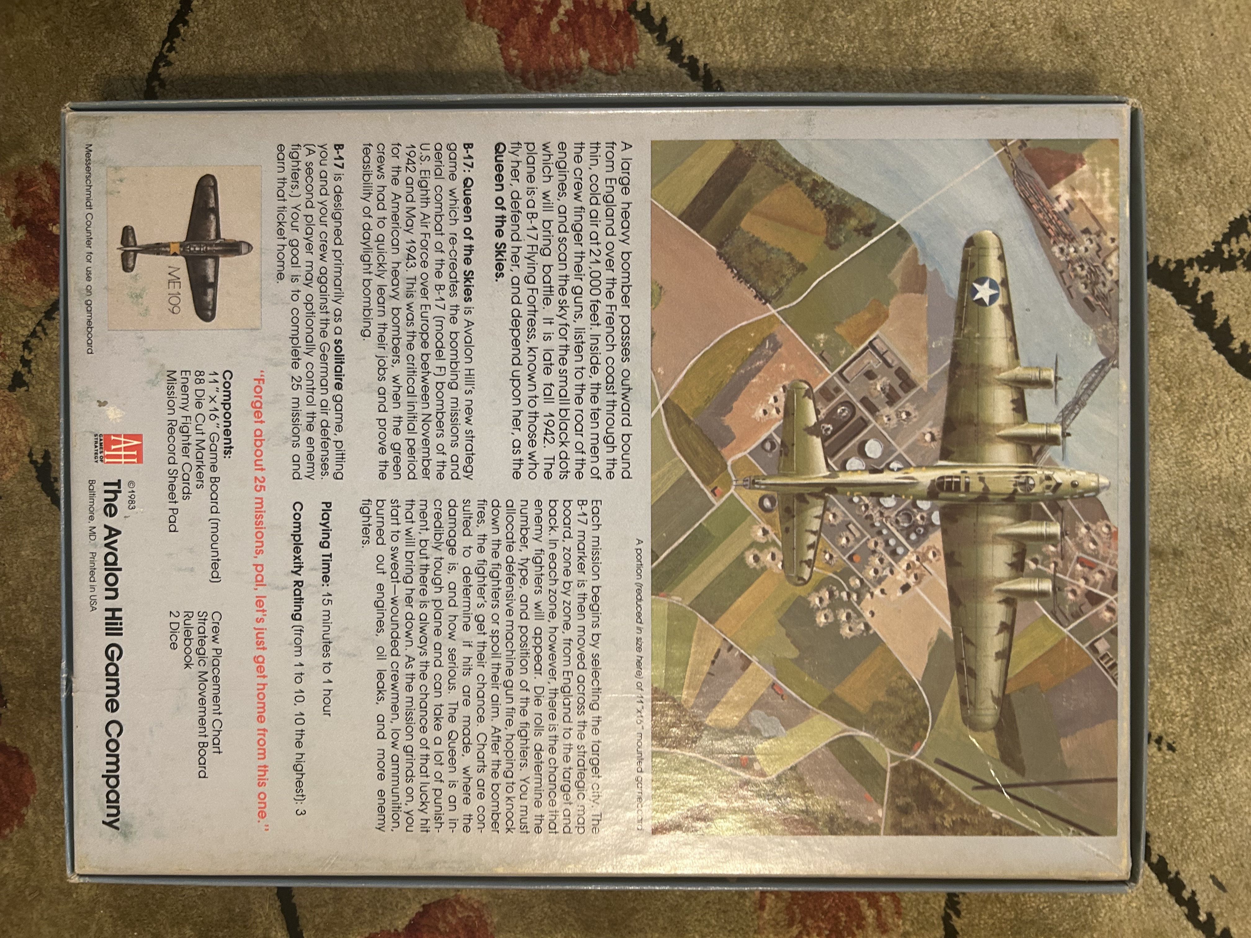 Ｂー１７Queen of the Skies  ボードゲーム B-17 Queen of the Skies | Video | BoardGameGeek