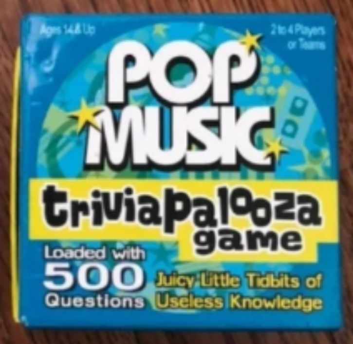Pop Music Triviapalooza box art