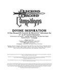 RPG Item: CVN-01: Divine Inspiration