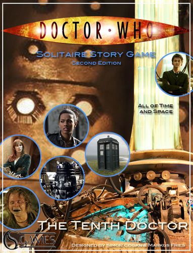 Board Game: Doctor Who: Solitaire Story Game (Second Edition)