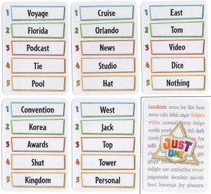 Just One: Dice Tower 2021 Promo Pack