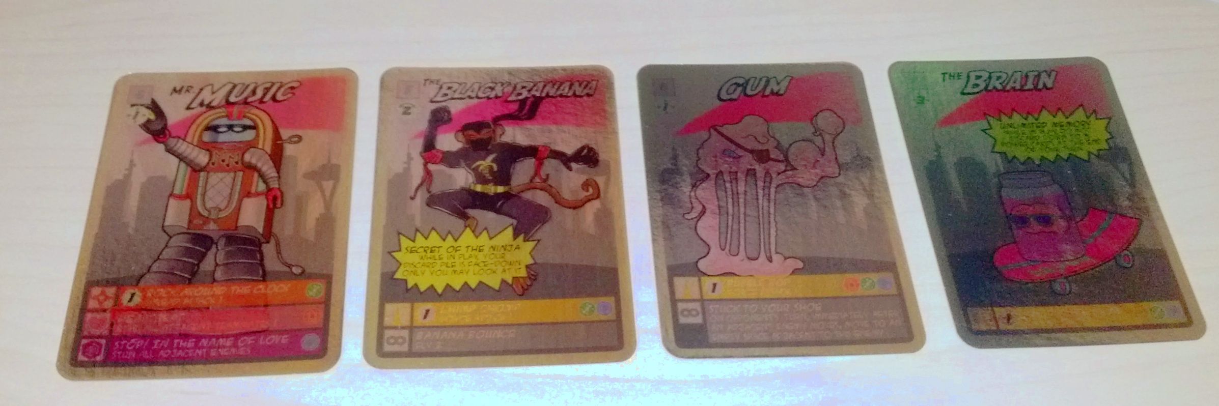 Pack of Heroes: Kickstarter Exclusive Foil Mercenaries