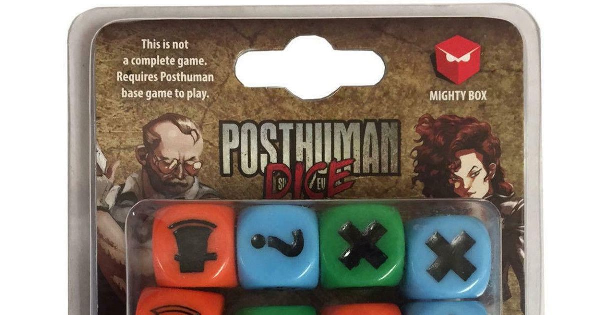 Posthuman: Dice Set | Board Game Accessory | BoardGameGeek