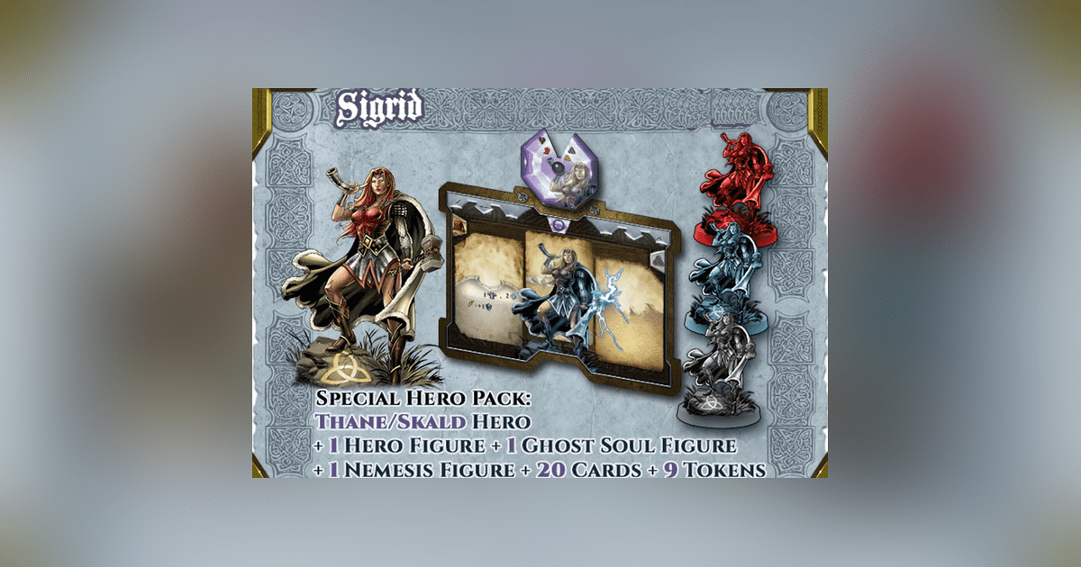 Sword & Sorcery: Hero Pack - Sigrid Thane/Skald main image 0