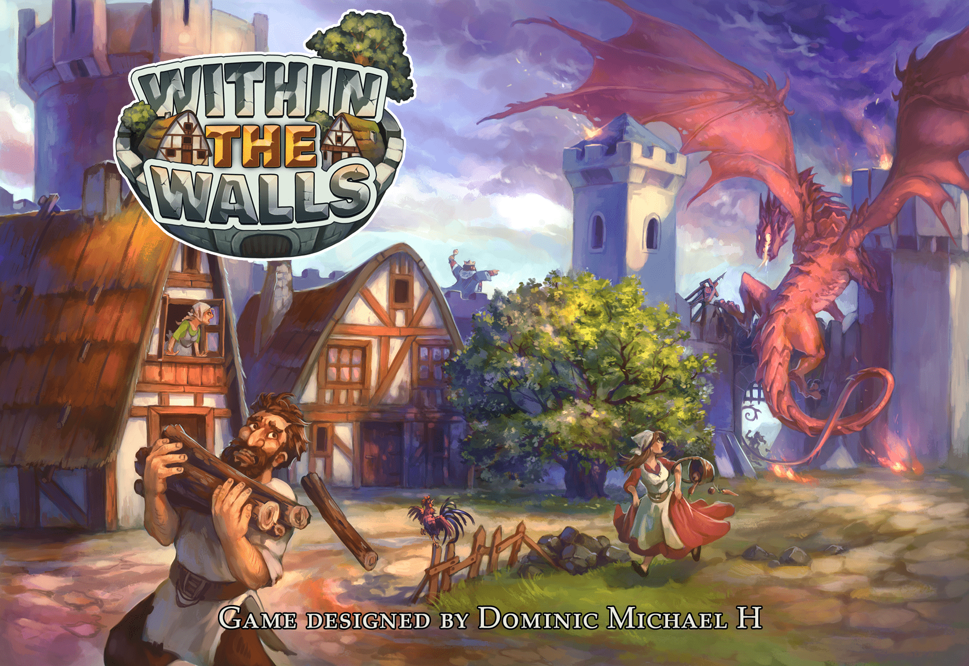 Castle Dukes: Within The Walls box art