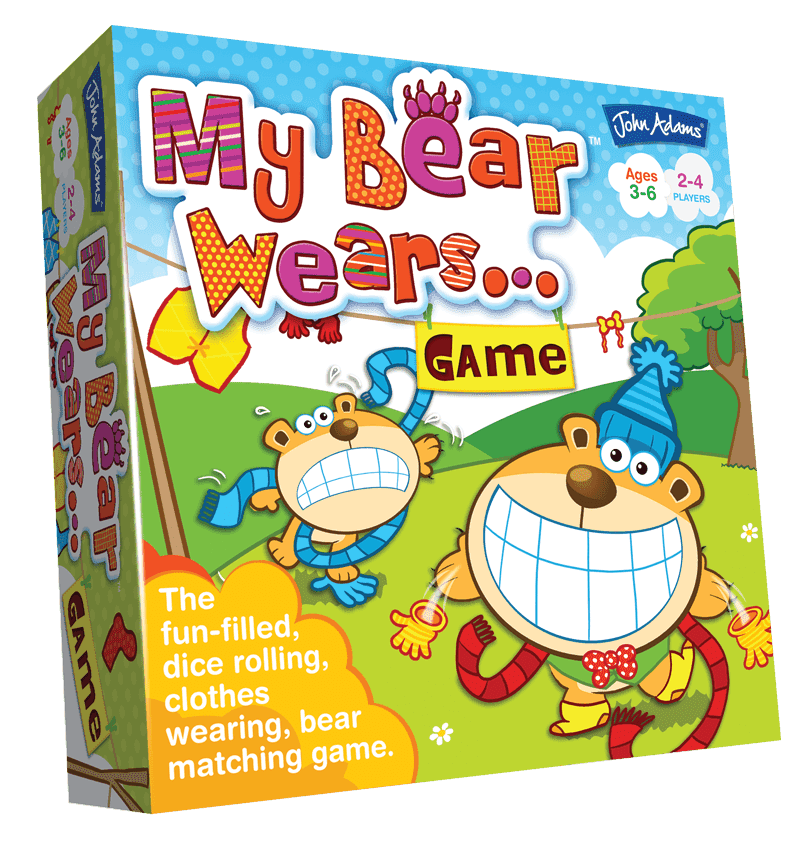 My Bear Wears... Game cover art