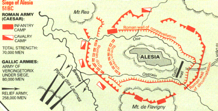 Jeu De Société ALESIA - Wargame Stratégie Descartes - 1985 - Occasion Bon état