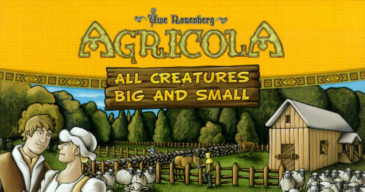 Worden opbouwen Bijbel Agricola: All Creatures Big and Small | Board Game | BoardGameGeek