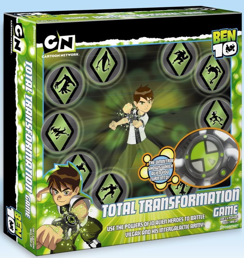Ben 10 Total Transformation Game doboz