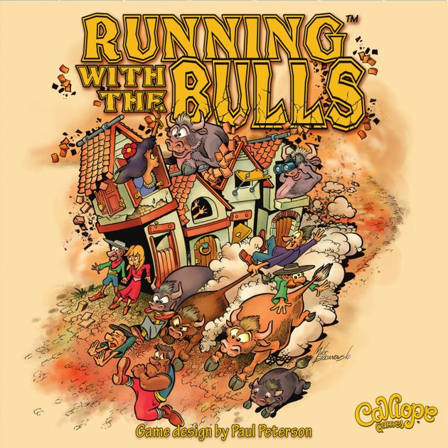 Running With The Bulls Board Game Boardgamegeek