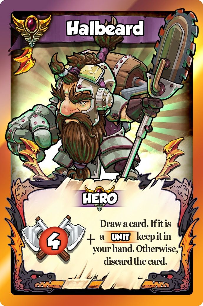 Vikings Gone Wild: Halbeard Promo Card