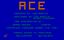 Video Game: ACE Air Combat Emulator