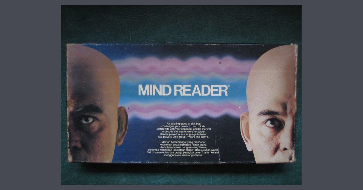 Mind Reader Board Game Boardgamegeek