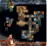Board Game Accessory: Star Wars: Imperial Assault – Anchorhead Cantina Skirmish Map