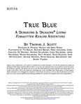 RPG Item: ELTU3-6: True Blue