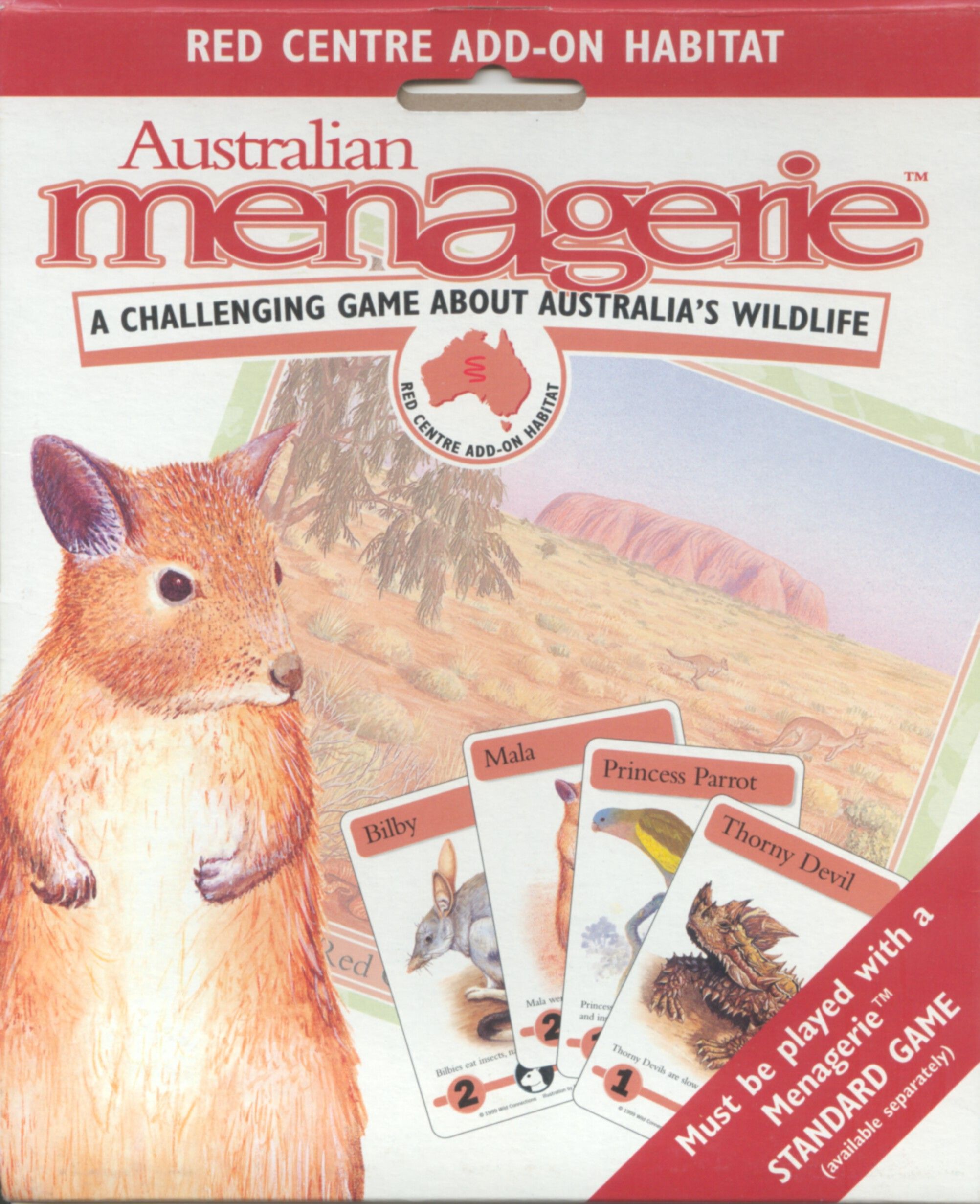 Australian Menagerie: Red Centre Expansion box art
