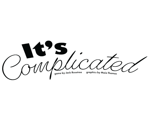 It's Complicated: Board-Game-In-A-Poster