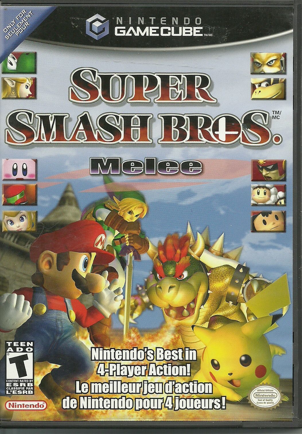 Super Smash Bros. Melee box art