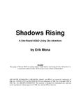 RPG Item: Shadows Rising