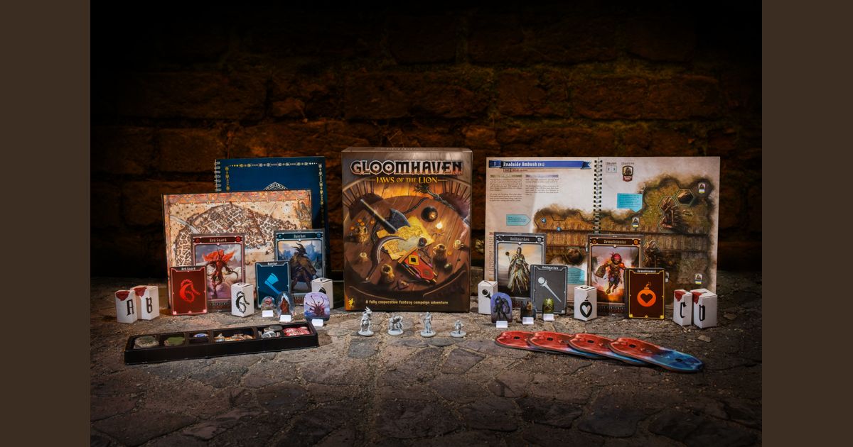 Jaws of the Lion Campaign Game for sale online Gloomhaven 