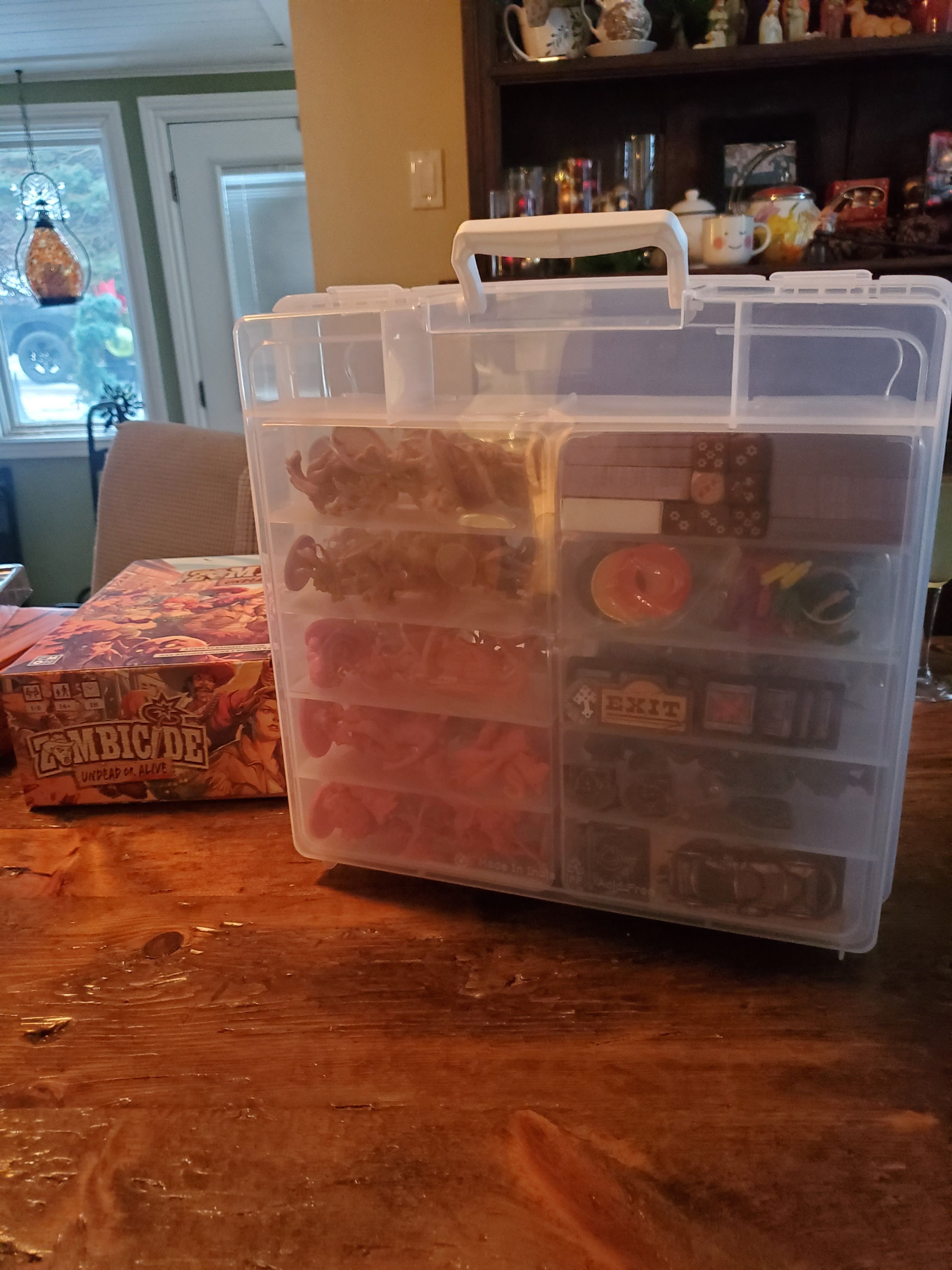 Rangements Pour Pions Zombicide - Undead Or Alive, Neuf, Organiseur De Jeu De Société