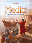 Medici, Steamforged Games, 2024 — front cover (image provided by the publisher)