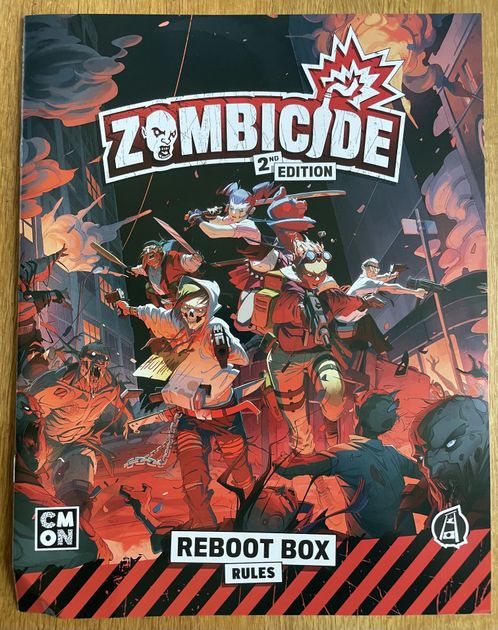 Zombicide 2nd Edition Reboot Pledge Board Game Kickstarter Exclusive KS CMON 