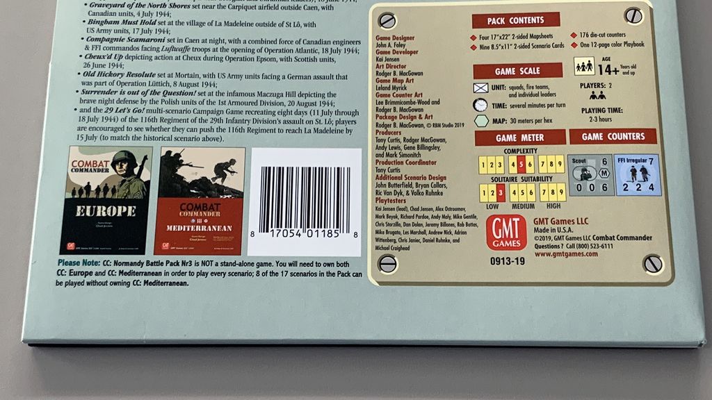 Out of the Box—Yes the 2019 Second Printing Counters Are Brown Core ...