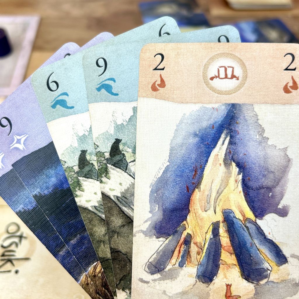Illustration 5 de Otsuki - The trick-taking game of balance and revelation