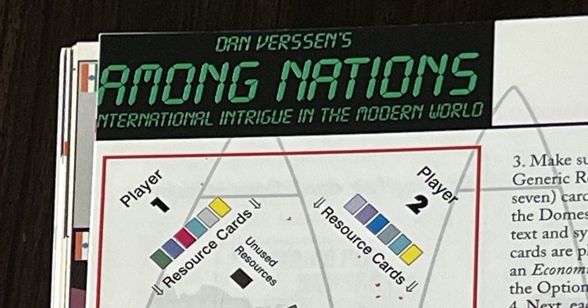 Among Nations Board Game BoardGameGeek