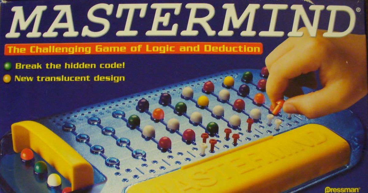 How to play Mastermind for Kids, Official Rules