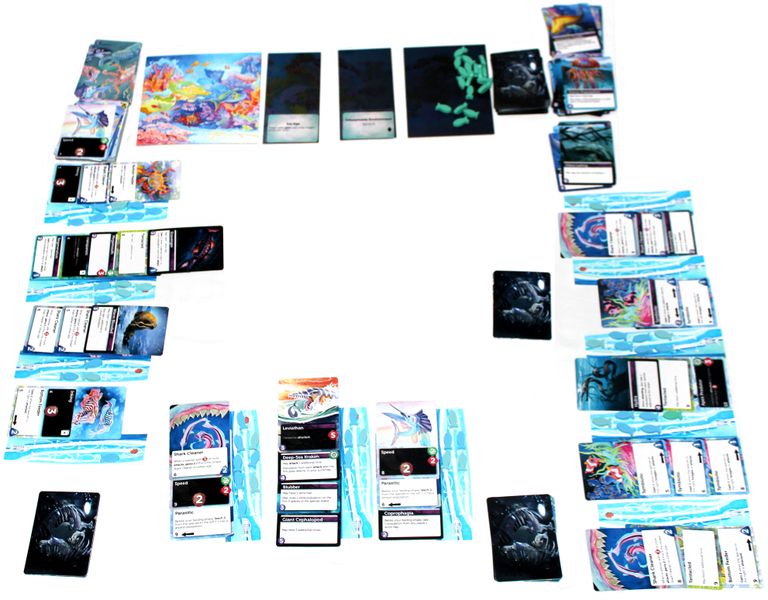 A game of Oceans in progress!
